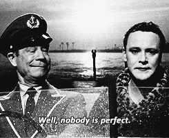Nobody's perfect
